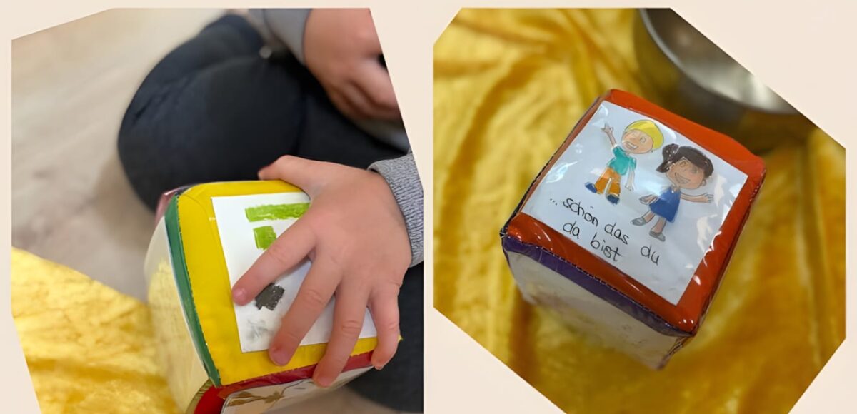 Liederwürfel und Spielwürfel im Morgenkreis